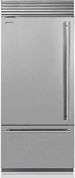 Jääkaappipakastin Smeg RF396LSIX 89cm teräs