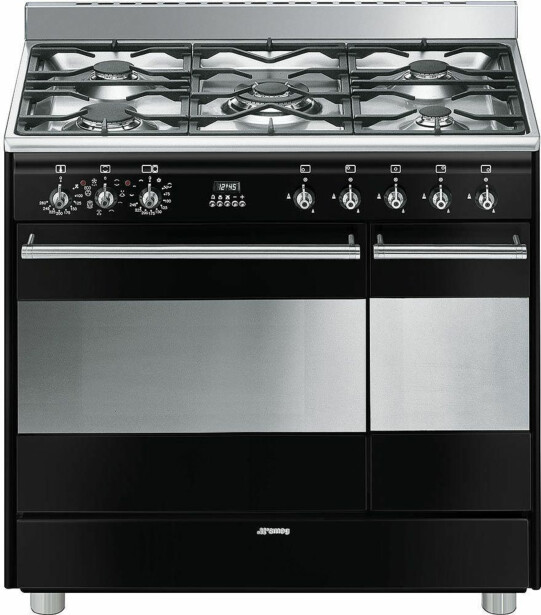 Kaasuliesi Smeg SCB92MN8 90cm musta