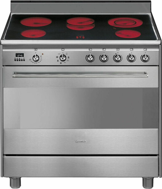 Keraaminen liesi Smeg SCD91CMX9 90cm teräs