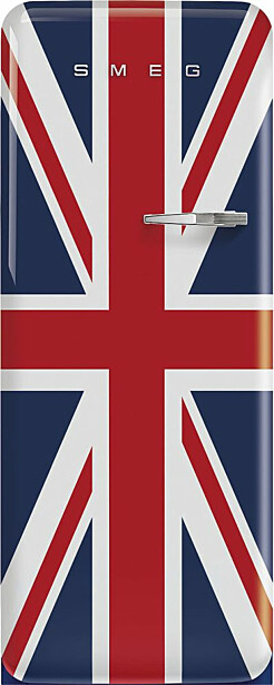 Jääkaappi pakastelokerolla Smeg Retro FAB28LDUJ5 Union Jack 60cm