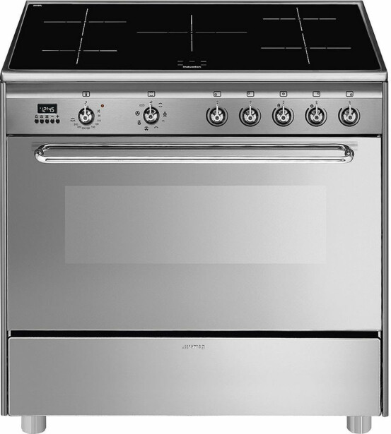 Induktioliesi Smeg SCD90IMX9-1 90cm teräs