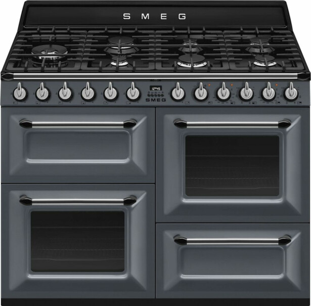 Kaasuliesi Smeg TR4110GR 110cm harmaa