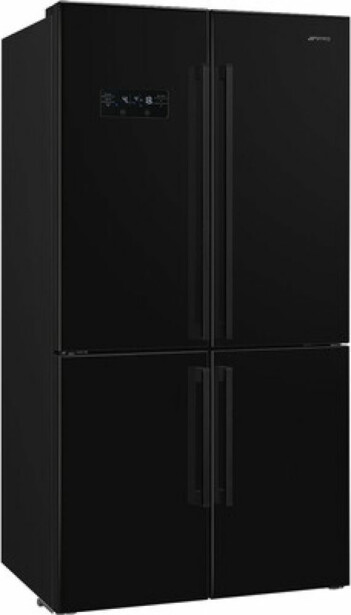 Jääkaappipakastin Smeg FQ60NDE French Door 91cm musta