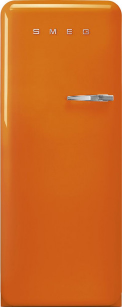 Jääkaappi pakastelokerolla Smeg Retro FAB28LOR5, 60.1cm, oranssi, vasen