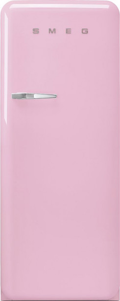 Jääkaappi pakastelokerolla Smeg Retro FAB28RPK5, 60.1cm, pinkki, oikea