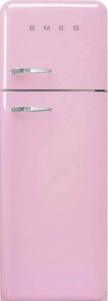 Jääkaappipakastin Smeg Retro FAB30RPK5, 60.1cm, pinkki, oikea