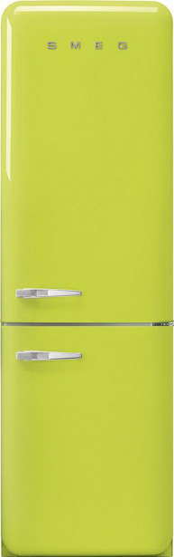 Jääkaappipakastin Smeg Retro FAB32RLI5, 60.1cm, lime, oikea