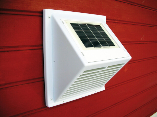 MiniVent-tuuletin Sunwind, integroidulla aurinkopaneelilla, valkoinen, Verkkokaupan poistotuote