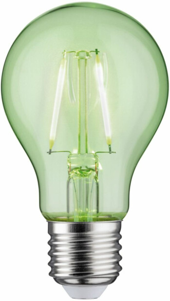 LED-filamenttilamppu Paulmann Pear, E27, 170lm, 1.1W, 4900K, vihreä