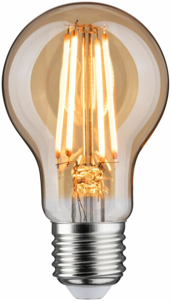 LED-lamppu Paulmann 1879 Filament Pear E27 470lm 6W 1800K 3-Step-Dim himmennettävä kulta