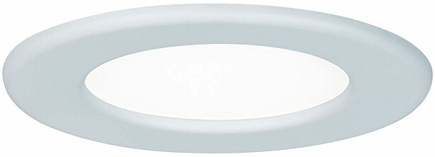 Upotettava LED-paneeli Paulmann, IP44, Ø11.5cm, 6W, 4000K, valkoinen