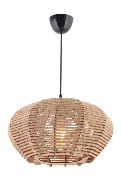 Kattovalaisin Linento Furniture Jute Ellipse, kermanvalkoinen