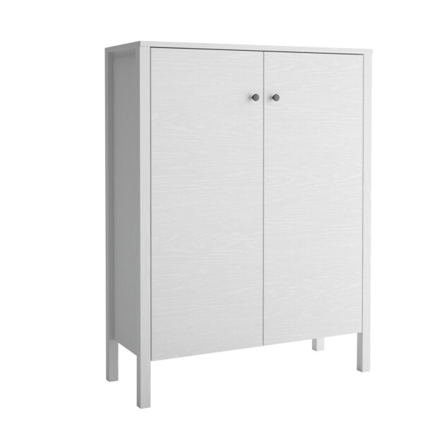 Kenkäkaappi Linento Furniture FRN-10046, valkoinen