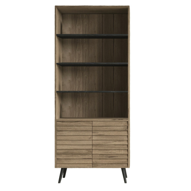 Kirjahylly Linento Furniture FRN-7009, pähkinäpuu