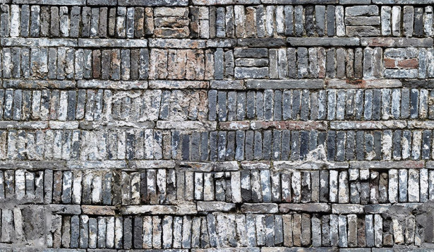 Kuvatapetti Rebel Walls Stacked Bricks, non-woven, mittatilaus