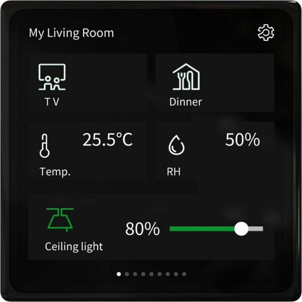 Kosketusnäyttö Schneider Electric SpaceLogic KNX 4