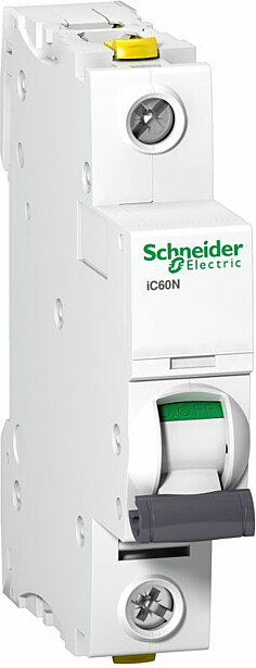 Johdonsuojakatkaisija Schneider Electric Acti 9 iC60N 1P C32A 6kA