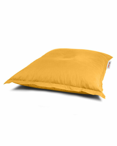 Säkkituoli ulos Linento Garden Cushion Pouf, keltainen