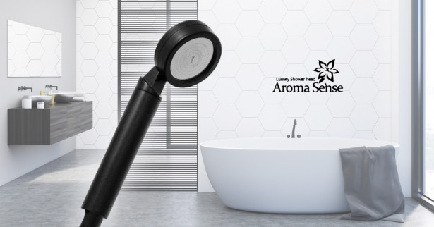 Käsisuihku Aroma Sense AS-9000RB, musta