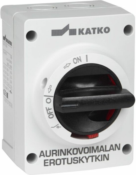 Katko IsoSafe turvakytkin väännin KUM 322 3X32A 400V 15kW aurinkovoimaloille