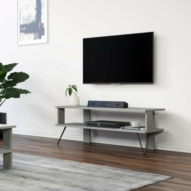 TV-taso Linento Furniture Duama, harmaa