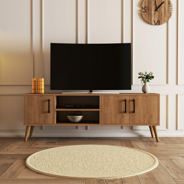 TV-taso Linento Furniture Exxen - 1586, tammipuu