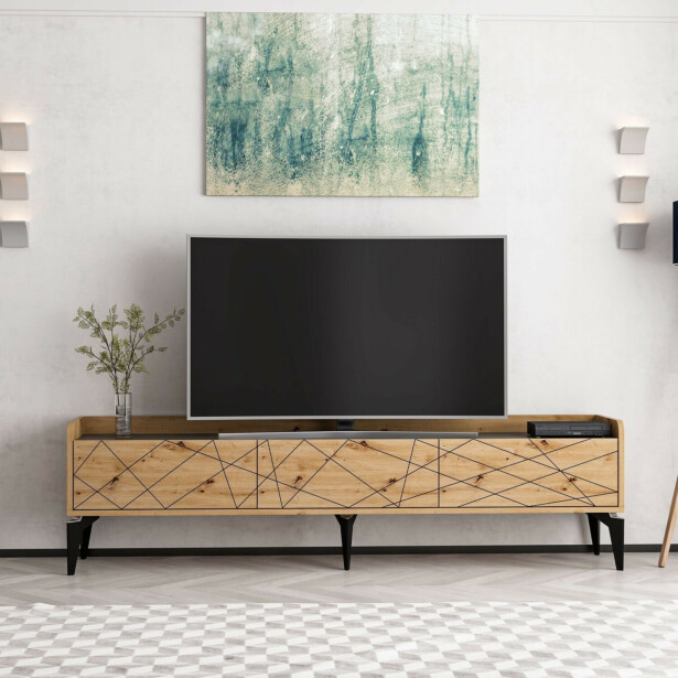 TV-taso Linento Furniture Raya, antrasiitti