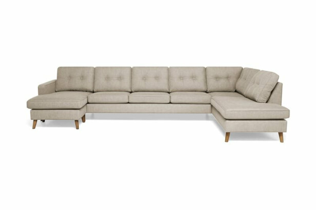 U-Sohva Andrarum Monroe Large Divaani Vasen beige