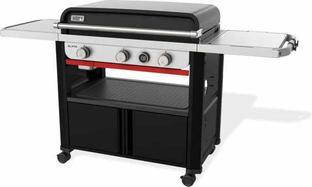 Parilagrilli Weber SLATE GPD Premium, 3 poltinta, musta