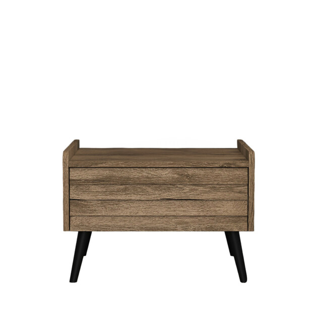 Yöpöytä Linento Furniture FRN-7008, pähkinäpuu