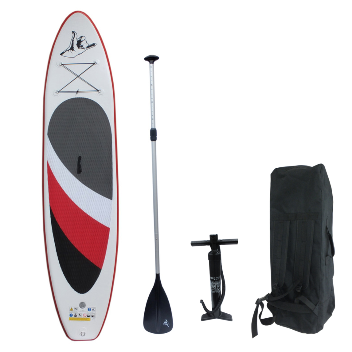 2x SUP-lautasetti Deep Sea Kayak Pro, ilmatäytteinen, 300cm, 15 PSI,  sininen