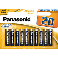 Paristo Panasonic Alkaline Power AA, 20kpl/pkt