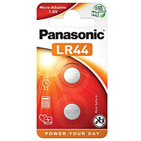 Paristo Panasonic Micro Alkaline LR-44EL, 2kpl/pkt