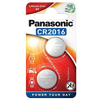 Paristo Panasonic Coin Lithium CR-2016EL, 2kpl/pkt