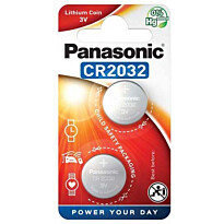 Paristo Panasonic Coin Lithium CR-2032EL, 2kpl/pkt