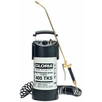 Paineruisku Gloria 405 TKS Profiline, 5L, öljyn-/liuottimienkestävä + spiraaliletku, paineilmaliitin