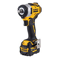 Akkumutterinväännin DeWalt XR DCF901P1G, 12V, 1/2&quot;, 5.0Ah akulla