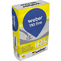 Betonilattiatasoite Weber Vetonit 110 Fine Plaano Plus, 20kg