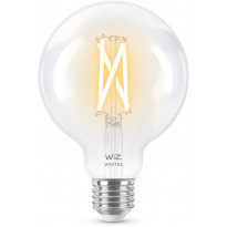 LED-älylamppu Wiz G95 Tunable White, Wi-Fi, 60W, E27, kirkas lasi