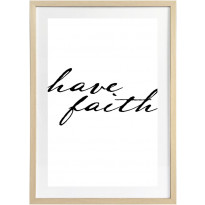 Taulu AmandaB Collection Deco Have Faith, 50x70cm