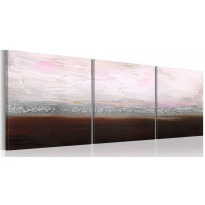 Canvas-taulu Artgeist Rauhallinen rannikko, käsinmaalattu, 50x150cm