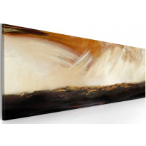 Canvas-taulu Artgeist Myrskytuuli, käsinmaalattu, 40x100cm