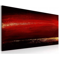 Canvas-taulu Artgeist Punainen huulipuna, käsinmaalattu, 60x120cm