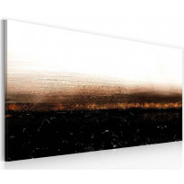 Canvas-taulu Artgeist Black soil, käsinmaalattu, 60x120cm