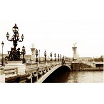 Maisematapetti Artgeist Aleksandre III Bridge, Pariisi, 270x450cm