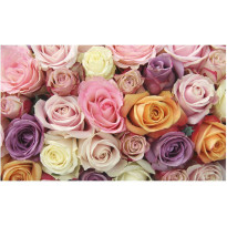 Kuvatapetti Artgeist Pastel roses, 270x450cm