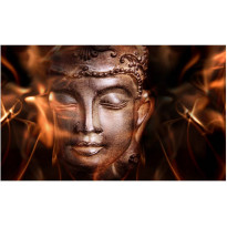 Kuvatapetti Artgeist Buddha - Fire of meditation, 270x450cm