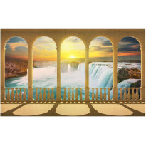 Maisematapetti Artgeist Dream about Niagara Falls, 270x450cm
