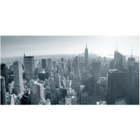 Kuvatapetti Artgeist New Yorkin Black and White Horizon, 550x270cm