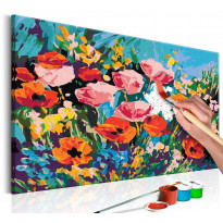 DIY-taulu Artgeist Colourful Meadow Flowers, 40x60cm